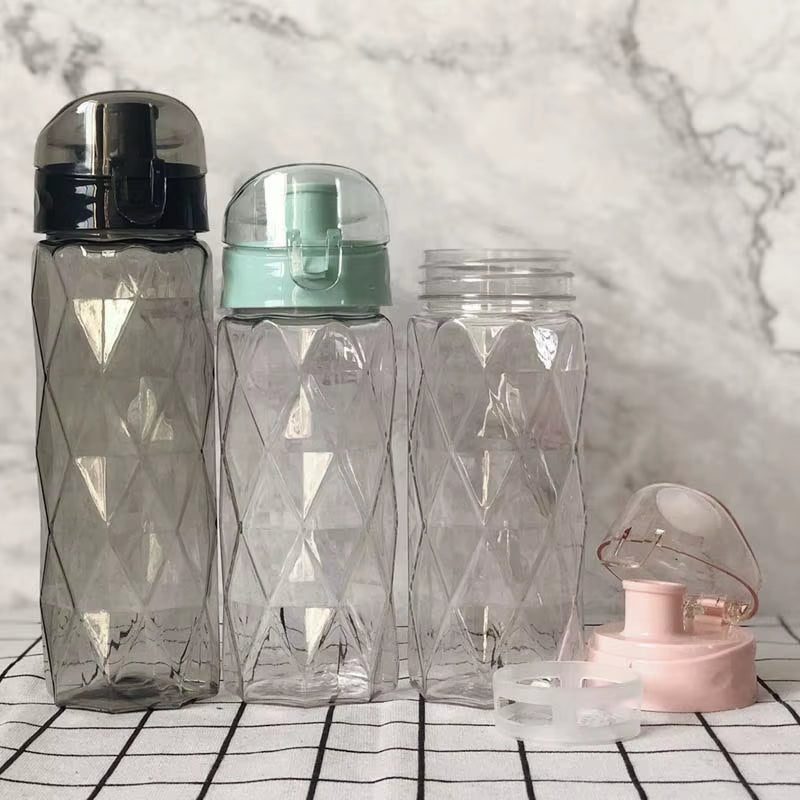 Heart to Hand 500Ml Clear Water Bottle 