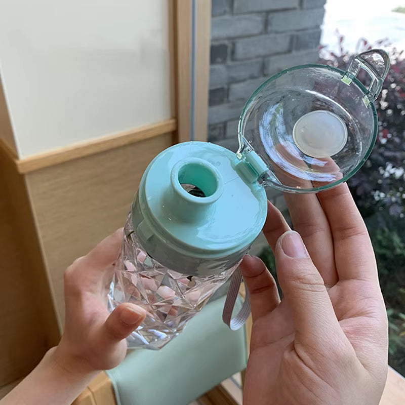 Heart to Hand 500Ml Clear Water Bottle 