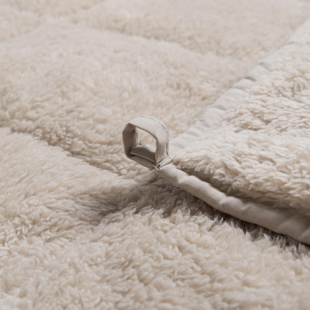 Heart to Hands Teddy Fleece Weighted Blanket Sensory Sleep Therapy Anxiety Throw